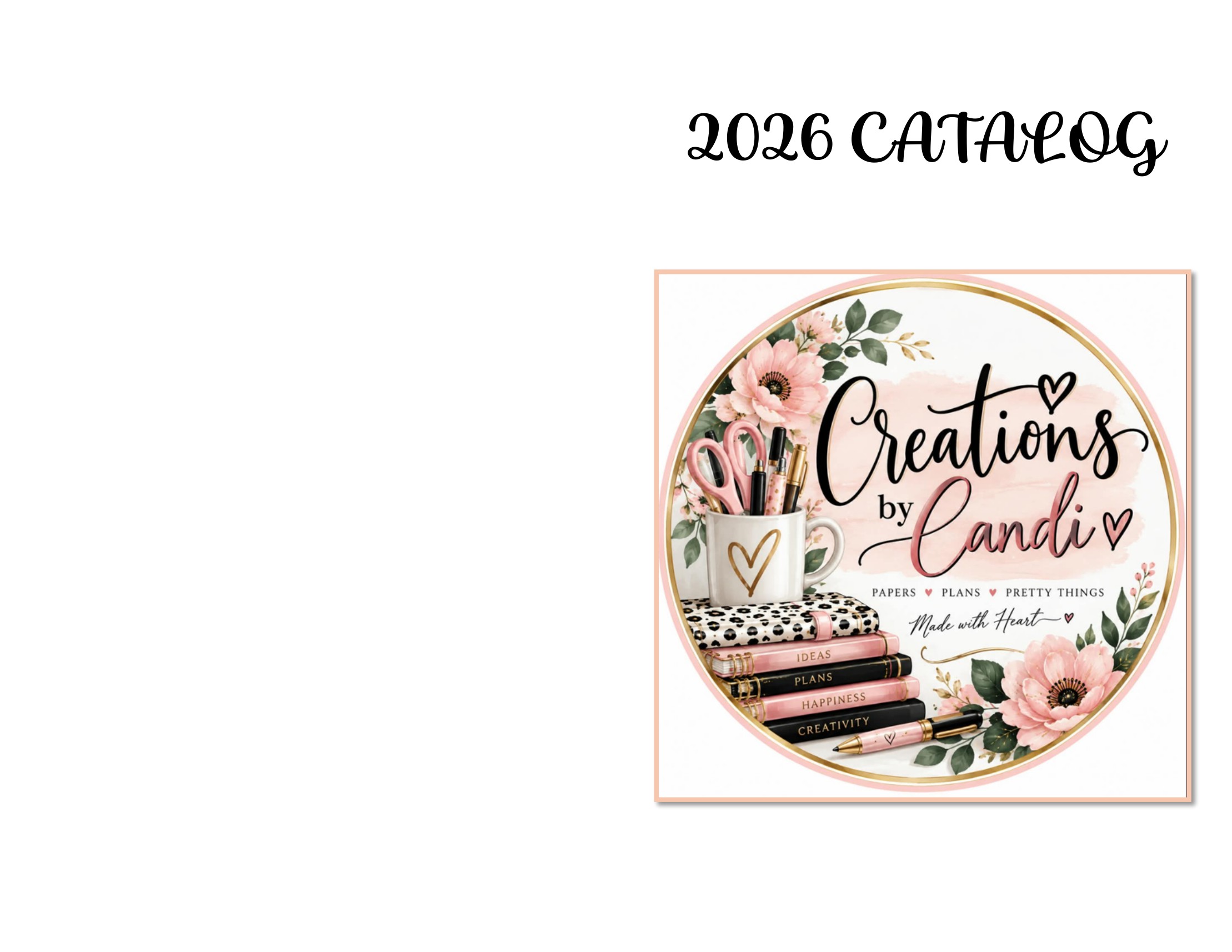 2026 Creations by Candi catalog, page 1: cover