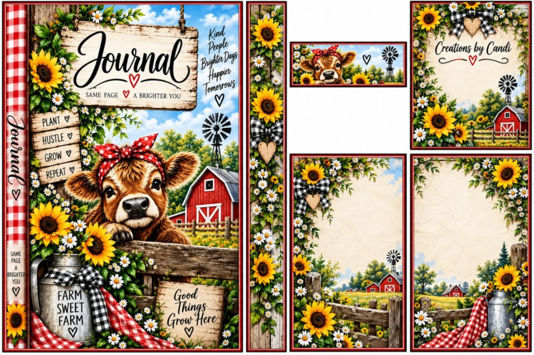 Autumn Highland Cow — catalog artwork preview