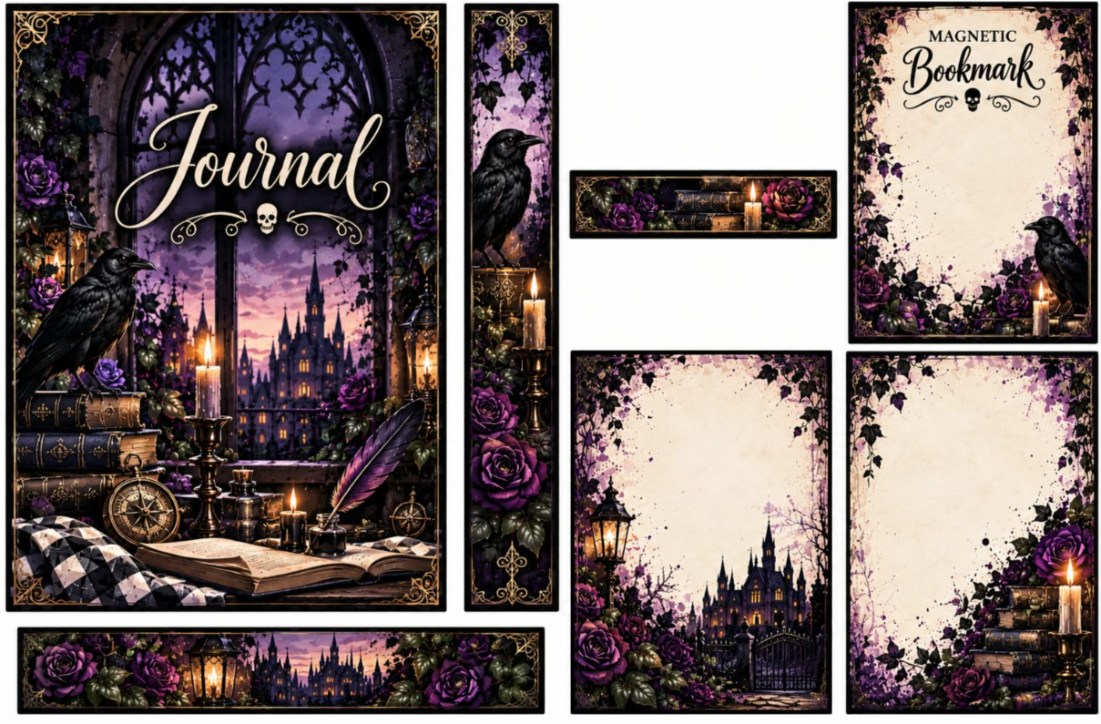 Purple Fantasy Castle — catalog artwork preview