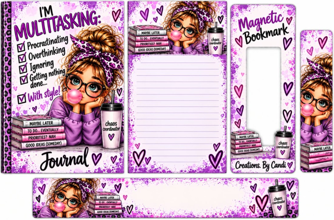 Multitasking with Style — catalog artwork preview