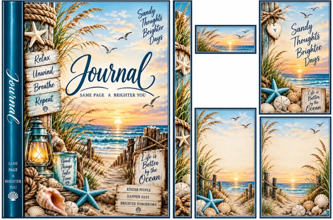 Beach & Seashells — catalog artwork preview
