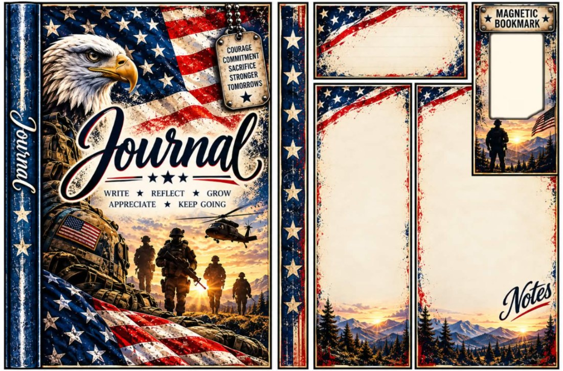 Patriotic Eagle & Military — catalog artwork preview
