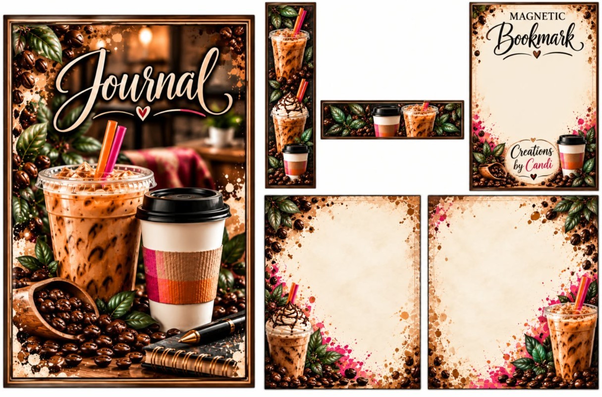 Coffee & Autumn Leaves — catalog artwork preview