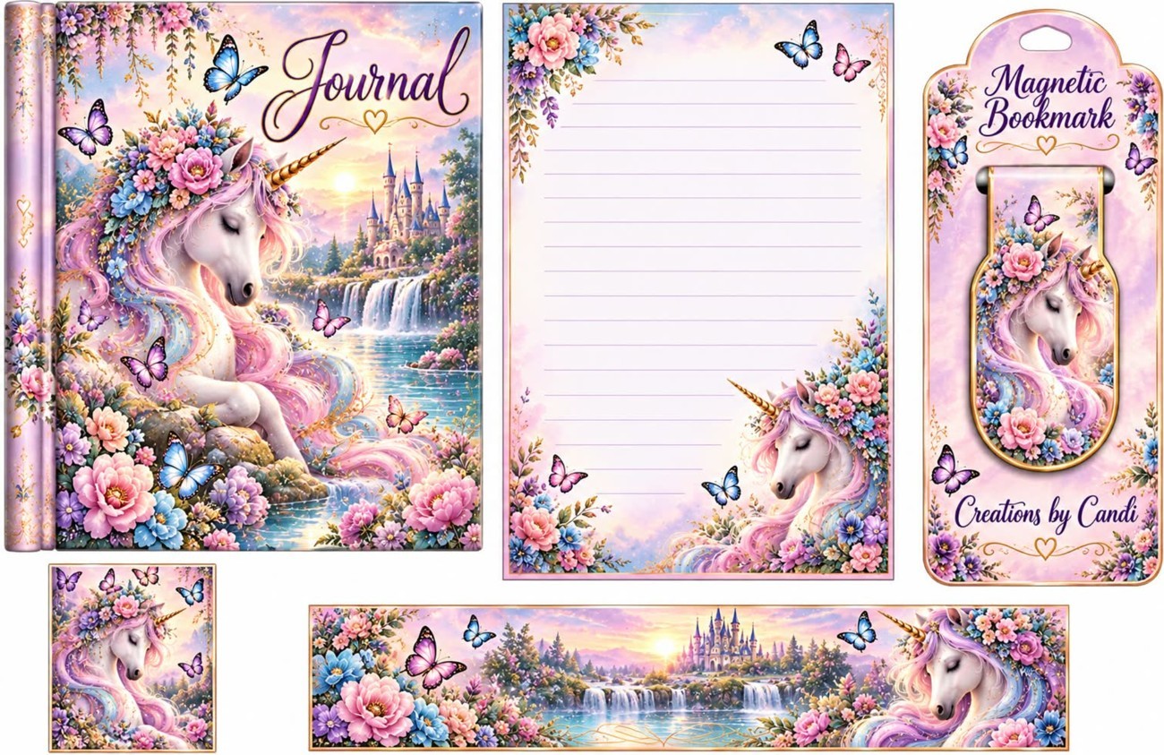 Pastel Unicorn — catalog artwork preview
