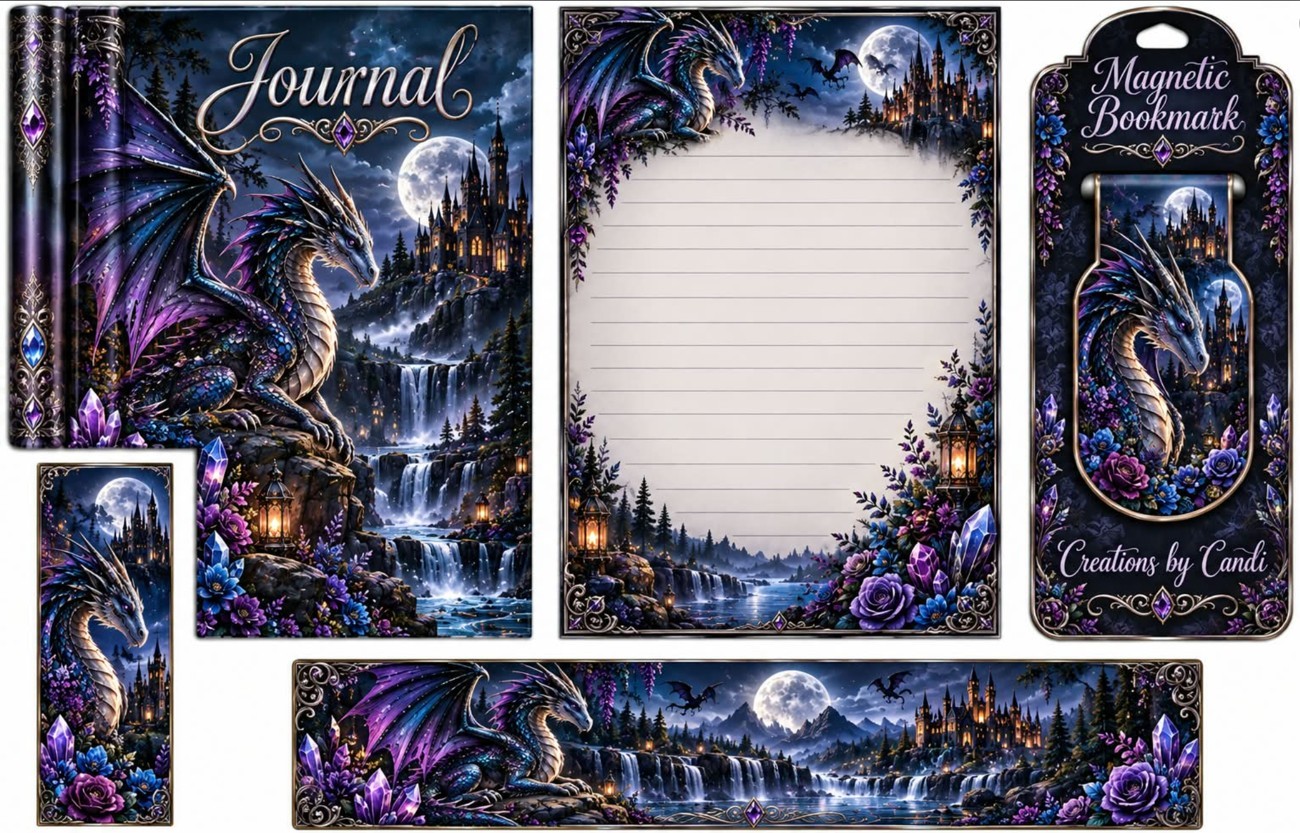 Moonlit Dragon — catalog artwork preview