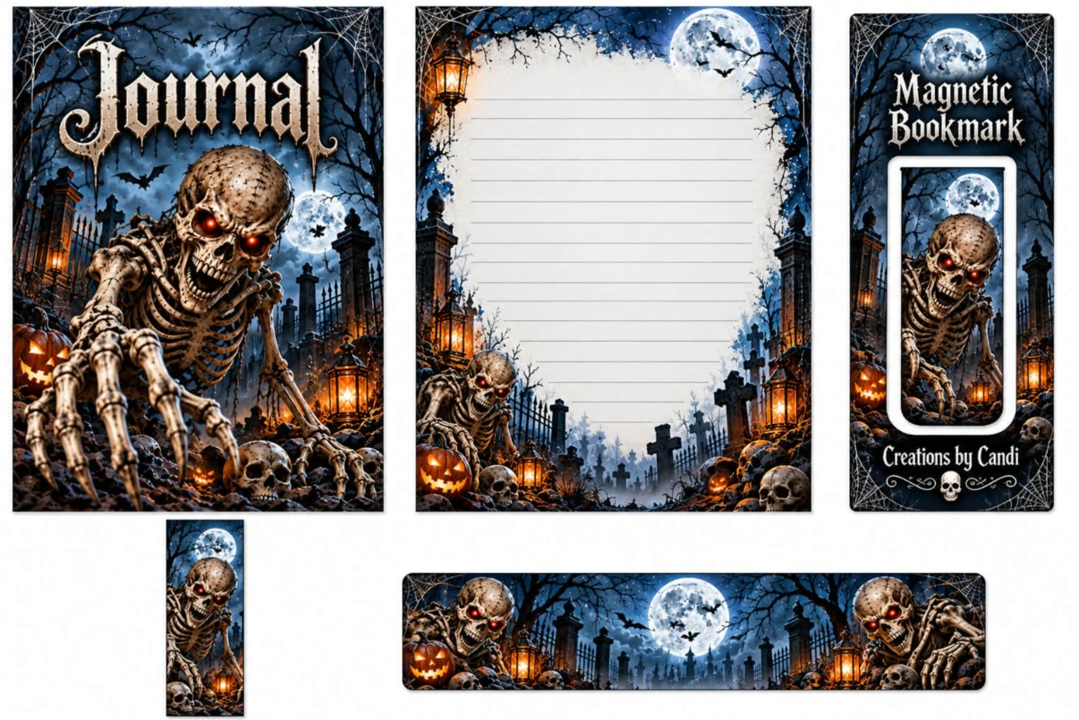Moonlit Skeleton — catalog artwork preview