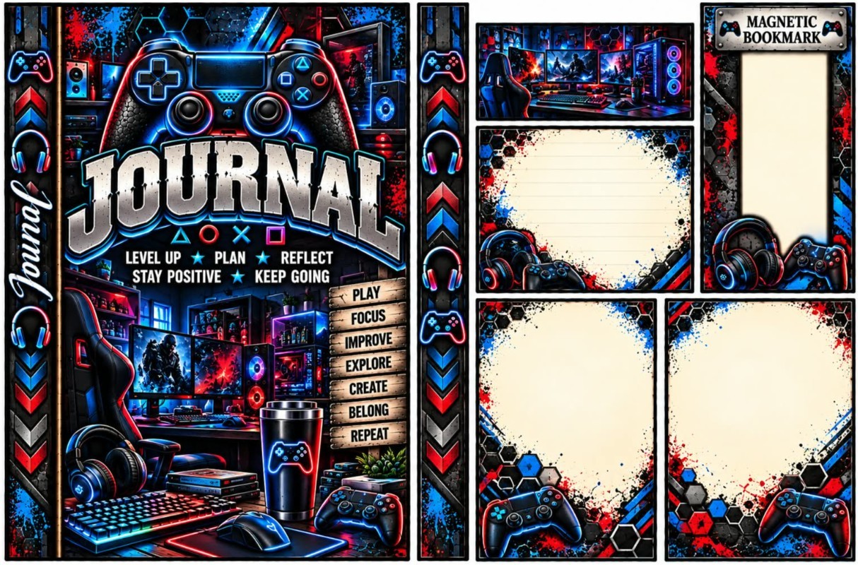 Blue & Red Gaming — catalog artwork preview