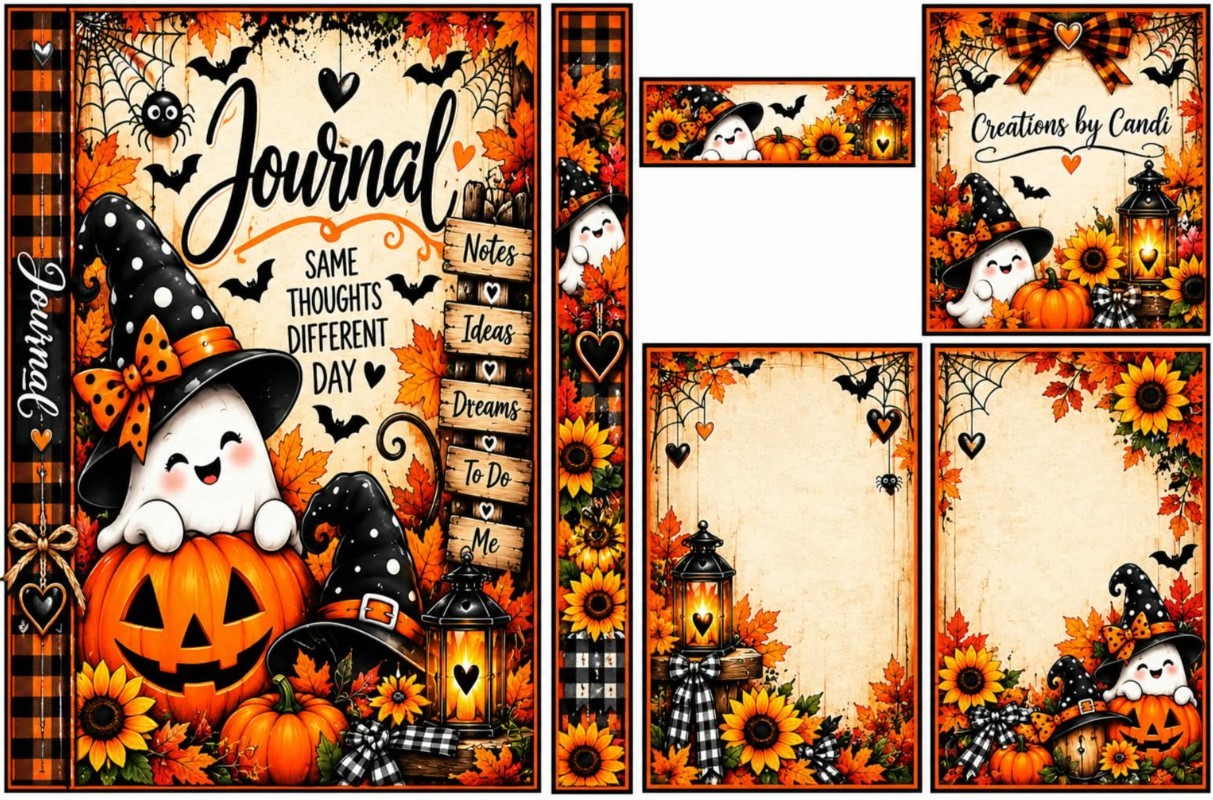 Halloween Ghosts — catalog artwork preview
