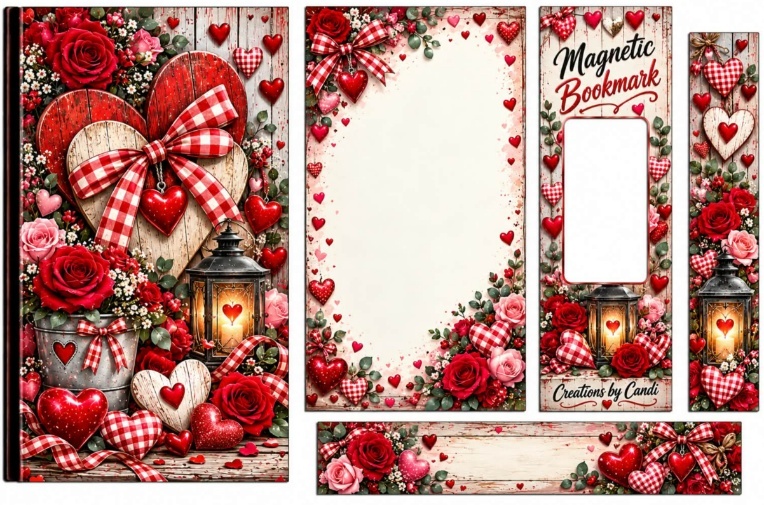 Valentine Hearts & Roses — catalog artwork preview