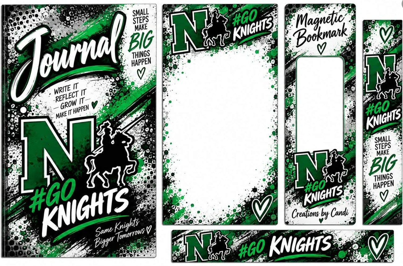 Knights journal set — catalog artwork preview