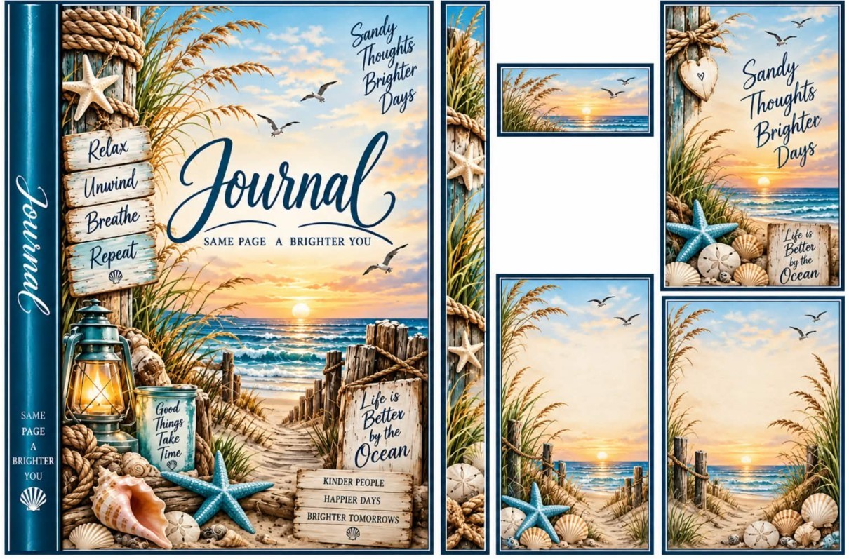 Beach & Seashells — catalog artwork preview