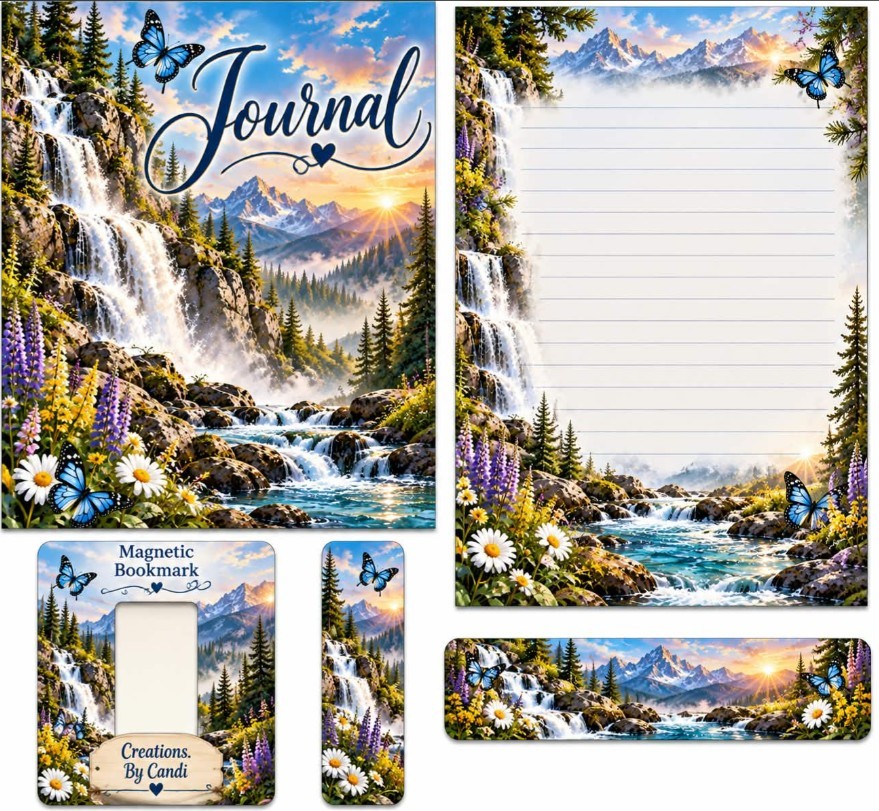 Mountain Waterfall — catalog artwork preview