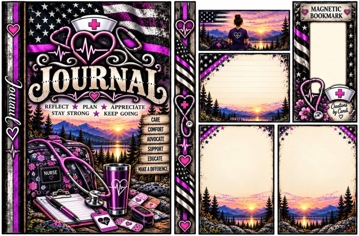 Nursing — pink — catalog artwork preview