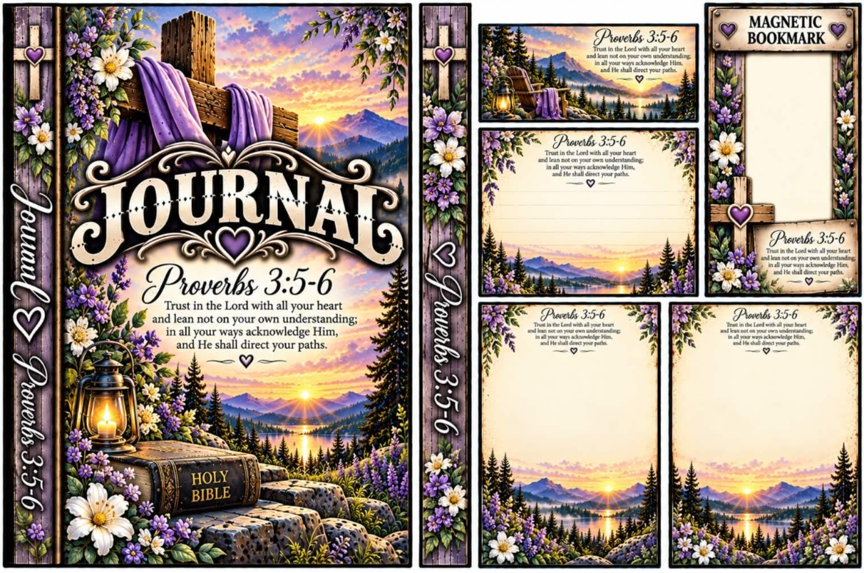 Proverbs 3:5–6 — catalog artwork preview