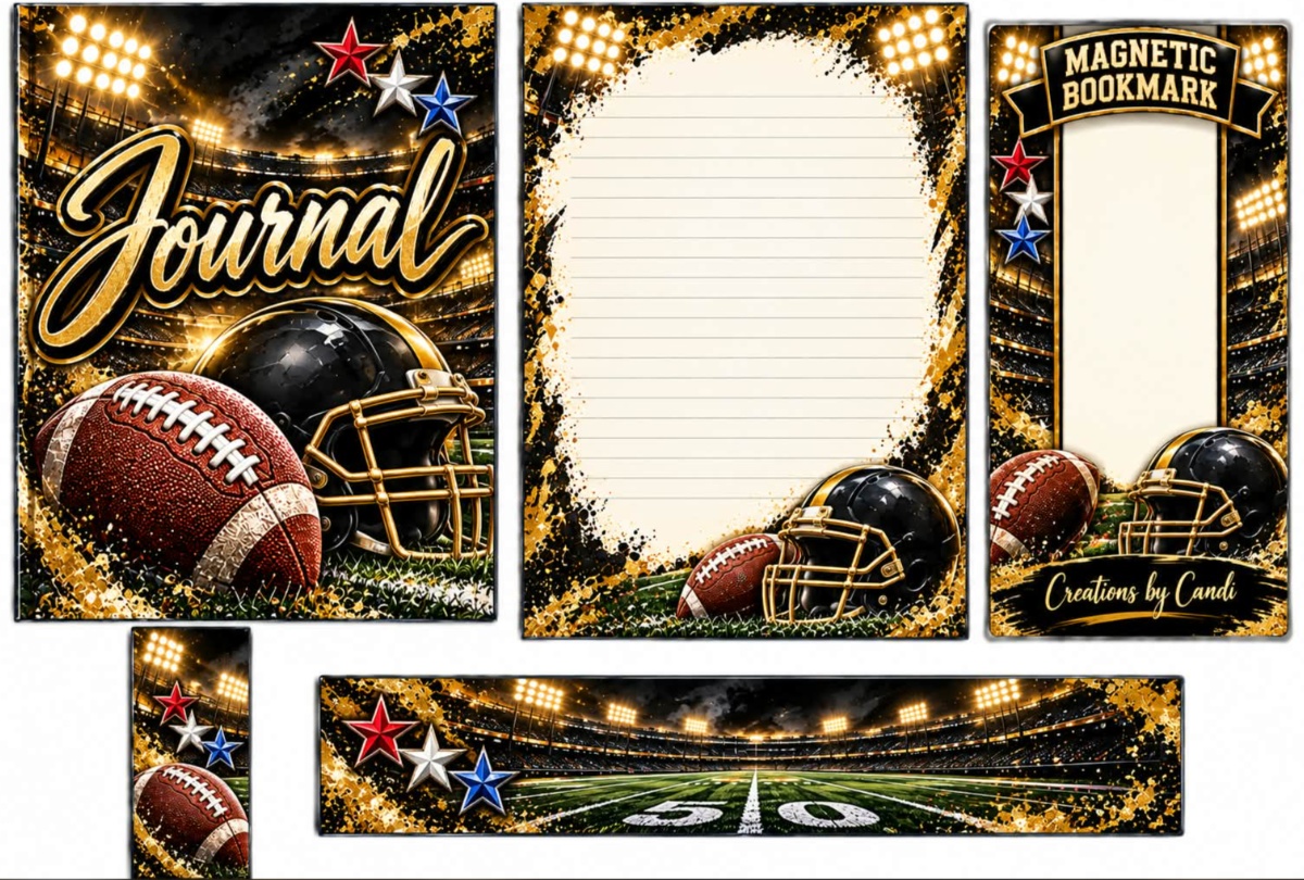 Football — Black & Gold — catalog artwork preview