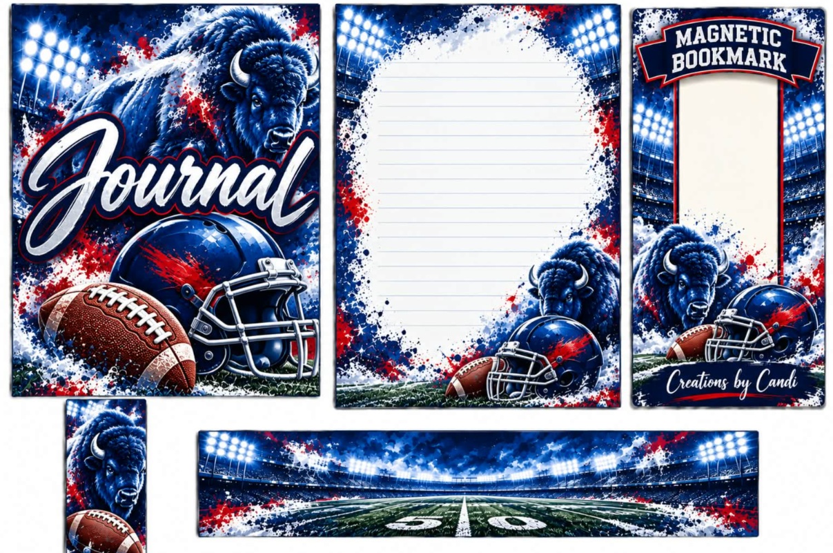 Football — Red, White & Blue — catalog artwork preview